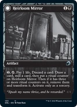 Heirloom Mirror card from Innistrad: Double Feature