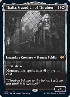 Thalia, Guardian of Thraben card from Innistrad: Double Feature
