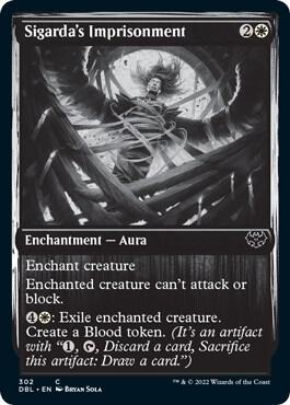 Sigarda's Imprisonment card from Innistrad: Double Feature