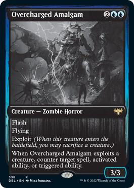 Overcharged Amalgam card from Innistrad: Double Feature