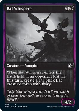 Bat Whisperer card from Innistrad: Double Feature