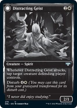 Distracting Geist card from Innistrad: Double Feature
