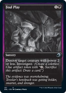 Foul Play card from Innistrad: Double Feature