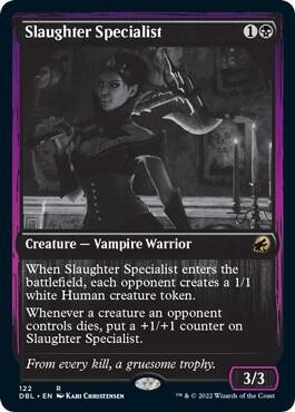 Slaughter Specialist card from Innistrad: Double Feature