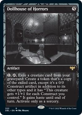 Dollhouse of Horrors card from Innistrad: Double Feature