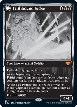 Faithbound Judge card from Innistrad: Double Feature