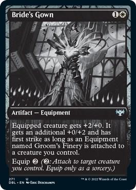 Bride's Gown card from Innistrad: Double Feature