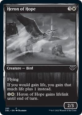 Heron of Hope card from Innistrad: Double Feature