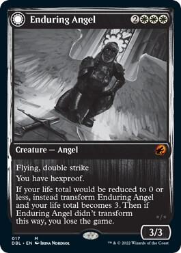 Enduring Angel card from Innistrad: Double Feature