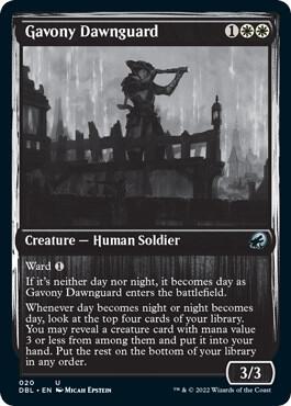 Gavony Dawnguard card from Innistrad: Double Feature