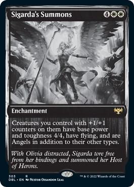 Sigarda's Summons card from Innistrad: Double Feature