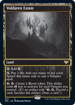 Voldaren Estate card from Innistrad: Double Feature