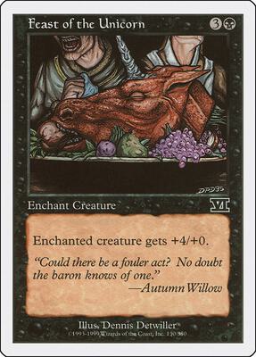 Feast of the Unicorn card from Classic Sixth Edition