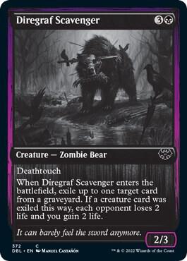 Diregraf Scavenger card from Innistrad: Double Feature