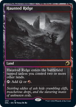 Haunted Ridge card from Innistrad: Double Feature