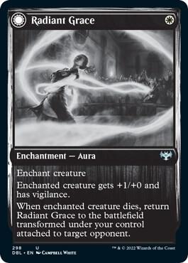 Radiant Grace card from Innistrad: Double Feature