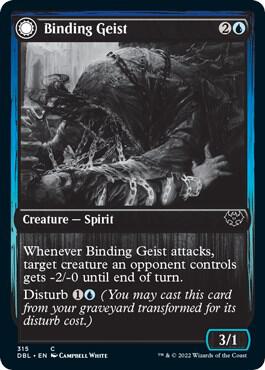 Binding Geist card from Innistrad: Double Feature