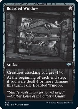 Boarded Window card from Innistrad: Double Feature