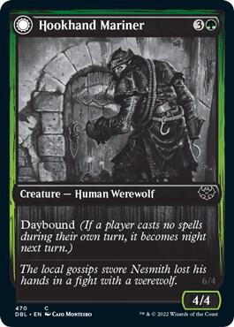 Hookhand Mariner card from Innistrad: Double Feature