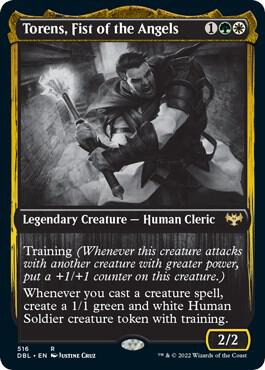 Torens, Fist of the Angels card from Innistrad: Double Feature