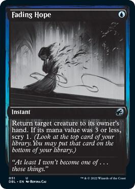 Fading Hope card from Innistrad: Double Feature