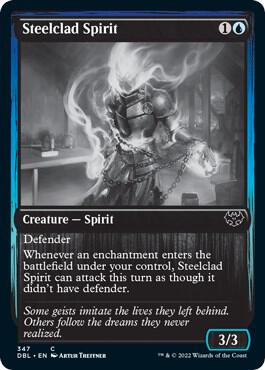 Steelclad Spirit card from Innistrad: Double Feature