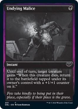 Undying Malice card from Innistrad: Double Feature