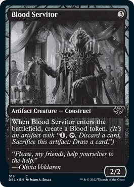 Blood Servitor card from Innistrad: Double Feature