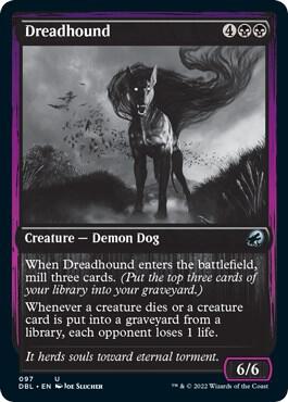 Dreadhound card from Innistrad: Double Feature