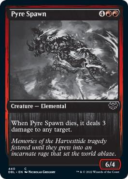 Pyre Spawn card from Innistrad: Double Feature
