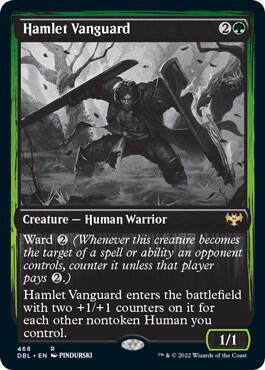 Hamlet Vanguard card from Innistrad: Double Feature