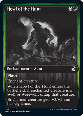 Howl of the Hunt card from Innistrad: Double Feature