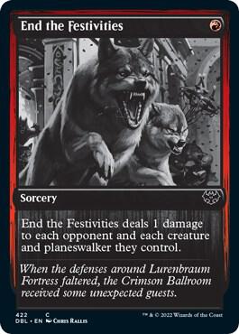 End the Festivities card from Innistrad: Double Feature