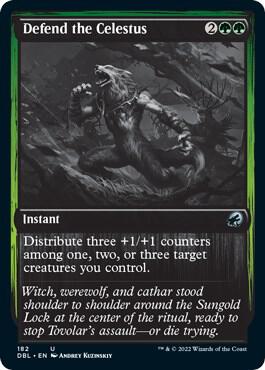 Defend the Celestus card from Innistrad: Double Feature