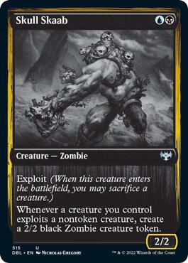 Skull Skaab card from Innistrad: Double Feature