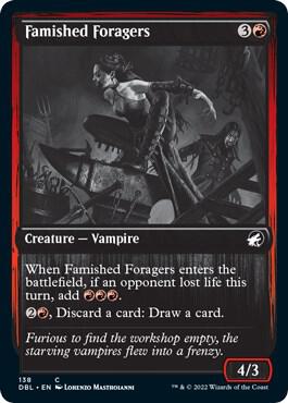 Famished Foragers card from Innistrad: Double Feature