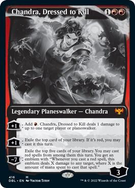 Chandra, Dressed to Kill card from Innistrad: Double Feature