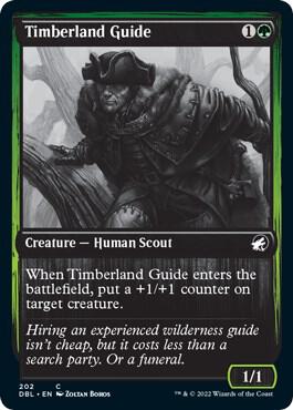 Timberland Guide card from Innistrad: Double Feature
