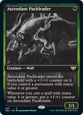 Ascendant Packleader card from Innistrad: Double Feature
