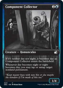 Component Collector card from Innistrad: Double Feature