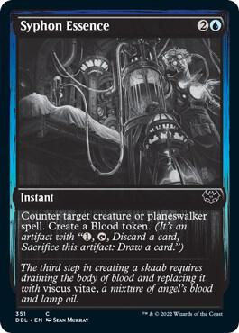 Syphon Essence card from Innistrad: Double Feature