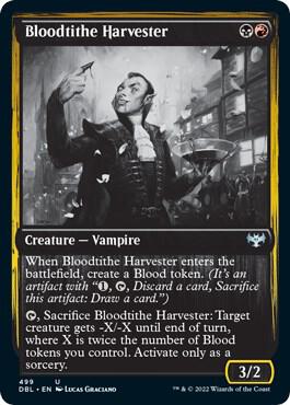 Bloodtithe Harvester card from Innistrad: Double Feature
