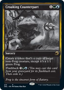 Croaking Counterpart card from Innistrad: Double Feature