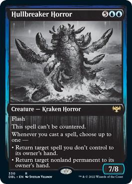 Hullbreaker Horror card from Innistrad: Double Feature