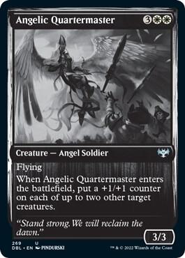 Angelic Quartermaster card from Innistrad: Double Feature