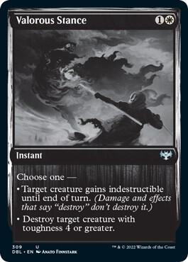 Valorous Stance card from Innistrad: Double Feature