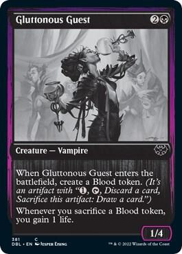 Gluttonous Guest card from Innistrad: Double Feature