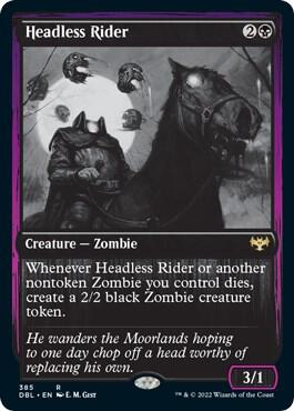 Headless Rider card from Innistrad: Double Feature