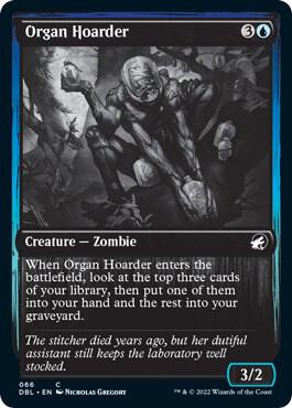Organ Hoarder card from Innistrad: Double Feature