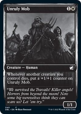 Unruly Mob card from Innistrad: Double Feature